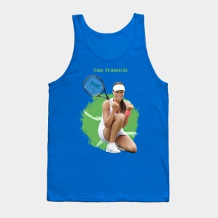 Ana Ivanovic cartoon Tank Top